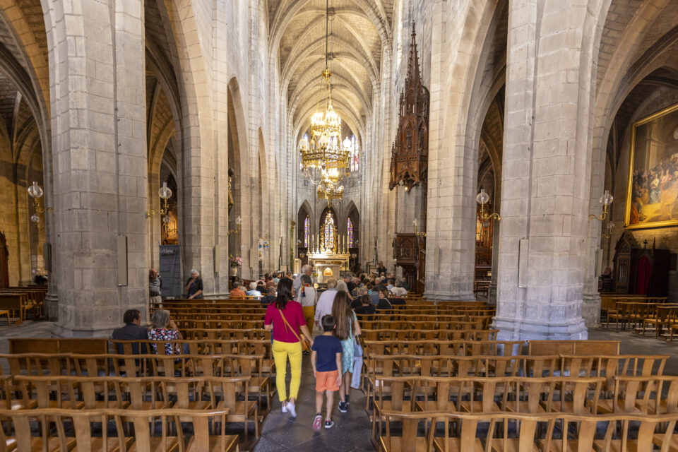 Saint-Flour Cathédrale intérieur