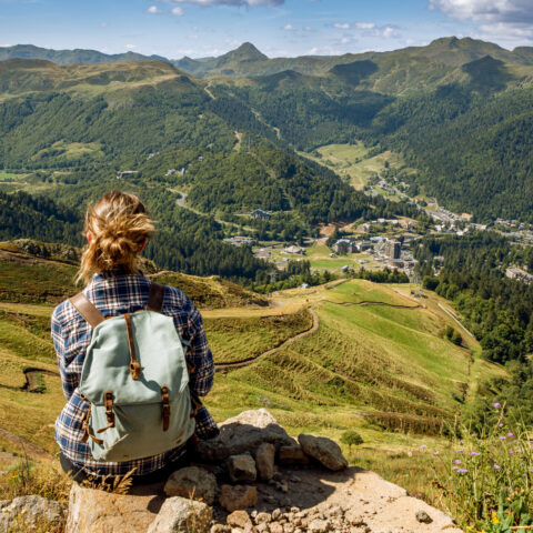 Randonnée à la station du Lioran